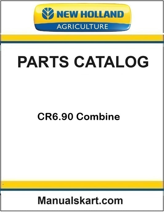 New Holland CR6.90 Combine Pdf Parts Catalog Manual