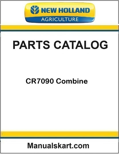 New Holland CR7090 Combine Pdf Parts Catalog Manual