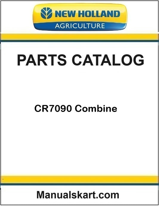 New Holland CR7090 Combine Pdf Parts Catalog Manual