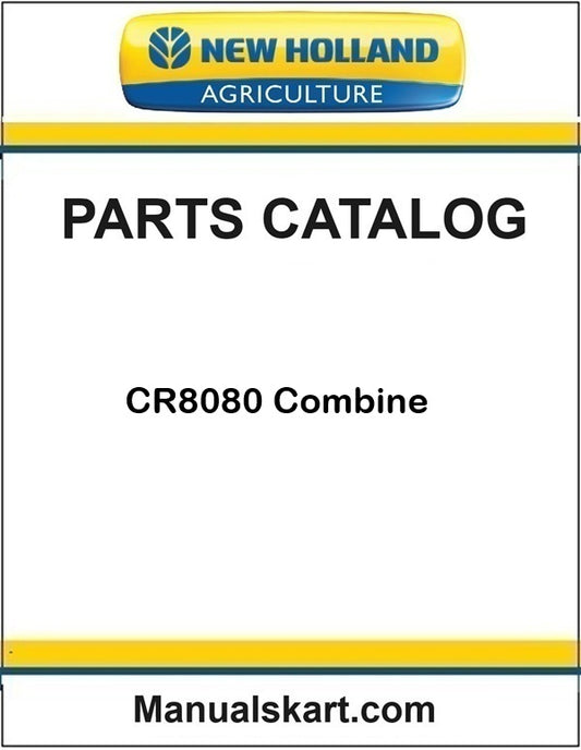 New Holland CR8080 Combine Pdf Parts Catalog Manual