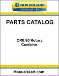 New Holland CR8.90 Rotary Combine Pdf Parts Catalog Manual