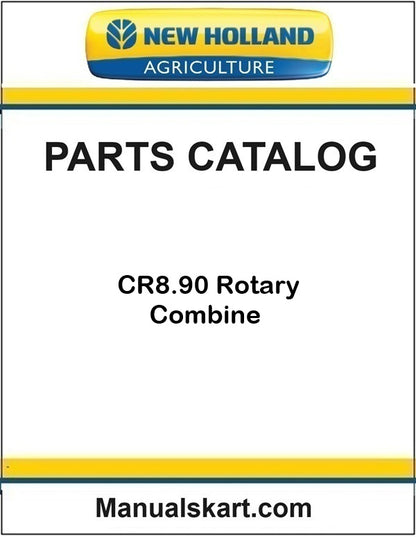New Holland CR8.90 Rotary Combine Pdf Parts Catalog Manual