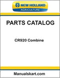 New Holland CR920 Combine Pdf Parts Catalog Manual