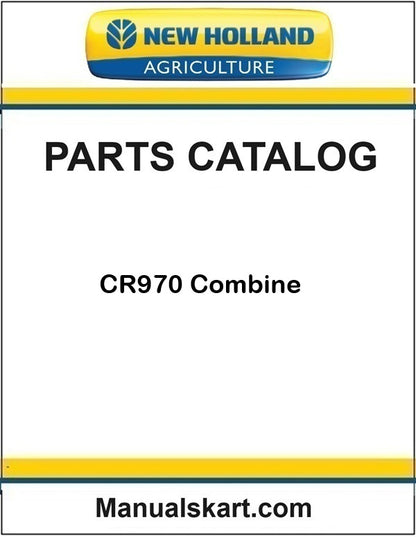 New Holland CR970 Combine Pdf Parts Catalog Manual