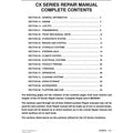 New Holland CX720, CX740, CX760, CX780, CX820, CX840, CX860, CX880 Combine Pdf Repair Service Manual (P. Nb. 86630597)