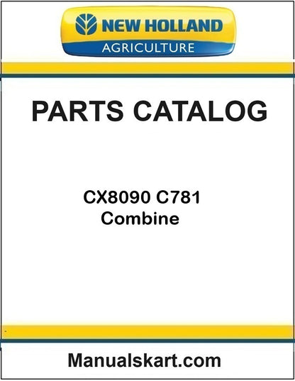 New Holland CX8090 C781 Combine Pdf Parts Catalog Manual