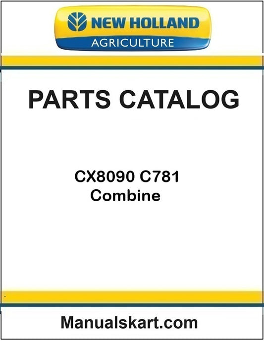 New Holland CX8090 C781 Combine Pdf Parts Catalog Manual