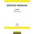 New Holland D180C Crawler Dozer Pdf Repair Service Manual (p. Nb. 71114549)