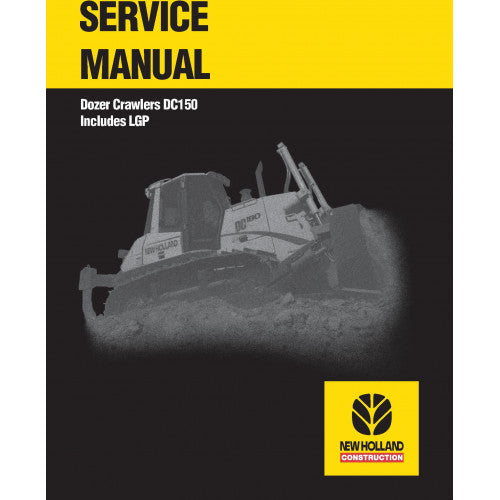 New Holland DC150 Crawler Dozer Pdf Repair Service Manual (p. Nb. 60402262)
