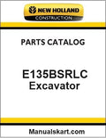 New Holland E135BSRLC Crawler Excavator Pdf Parts Catalog Manual Download