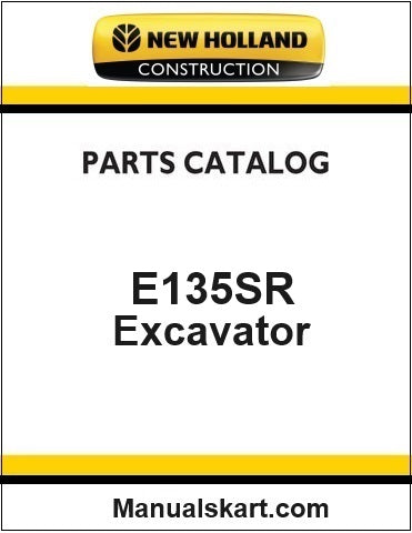 New Holland E135SR Crawler Excavator Pdf Parts Catalog Manual Download