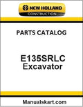 New Holland E135SRLC Crawler Excavator Pdf Parts Catalog Manual Download