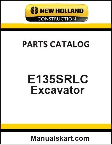 New Holland E135SRLC Crawler Excavator Pdf Parts Catalog Manual Download