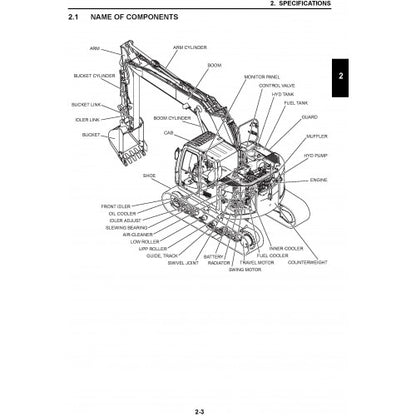 New Holland E140CSR Crawler Excavator Pdf Repair Service Manual (P. Nb. 47381457a)