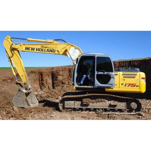 New Holland E175B Crawler Excavator Pdf Repair Service Manual Na (p. Nb. 87634783na)