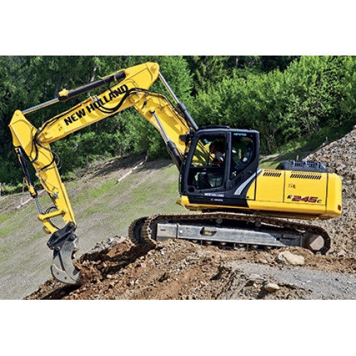 New Holland E215C E245C Crawler Excavator Pdf Repair Service Manual (P. Nb. 47399290A) 2