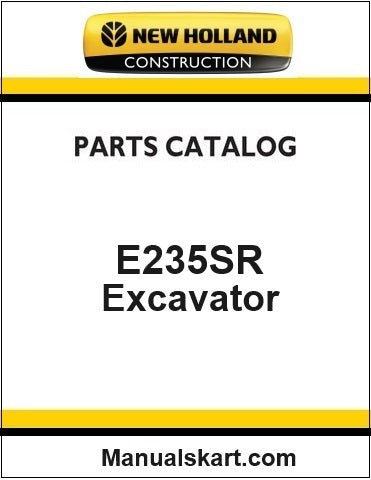 New Holland E235SR Crawler Excavator Pdf Parts Catalog Manual Download