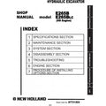 New Holland E265B, E265B LC Hydraulic Excavator Pdf Repair Service Manual (p. Nb. 87731202)