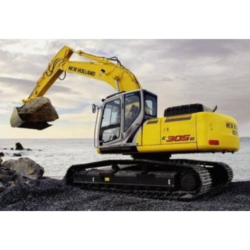 New Holland E265B, E305B Crawler Excavators Pdf Repair Service Manual (p. Nb. 84392423a)