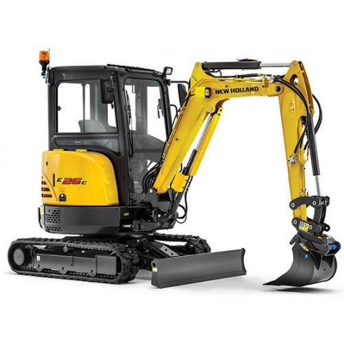 New Holland E26C Mini Excavator Pdf Repair Service Manual (p. Nb. 51422598) 2