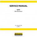 New Holland E30C Mini Excavator Pdf Repair Service Manual (p. Nb. 48175000)