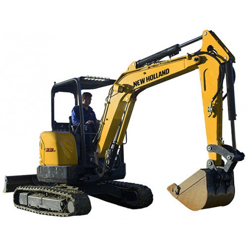 New Holland E33C Mini Excavator Pdf Repair Service Manual (p. Nb. 48139694) 2