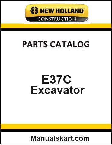 New Holland E37C Mini Crawler Excavator Pdf Parts Catalog Manual