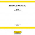 New Holland E37C Mini Excavator Pdf Repair Service Manual (p. Nb. 48127426)