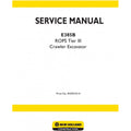 New Holland E385B Crawler Excavator Pdf Repair Service Manual (p. Nb. 84392431a)