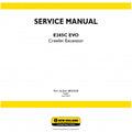 New Holland E385C Evo Crawler Excavator Pdf Repair Service Manual (p. Nb. 48034228)