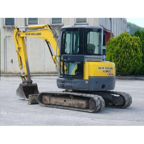 New Holland E40.2SR E50.2SR Mini Hydraulic Excavator Pdf Repair Service Manual (P. Nb. 60413411)