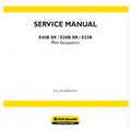 New Holland E45B SR Mini Excavator Pdf Repair Service Manual (p. Nb. 84602422a)
