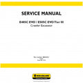 New Holland E485c Evo, E505c Evo Crawler Excavator Pdf Repair Service Manual (p. Nb. 48044251)