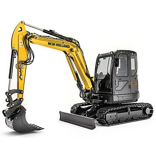 New Holland E60C Mini Excavator Pdf Repair Service Manual (p. Nb. 51452122)