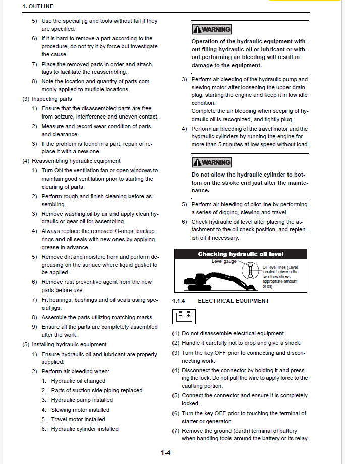 New Holland E70SR Crawler Excavator Pdf Repair Service Manual