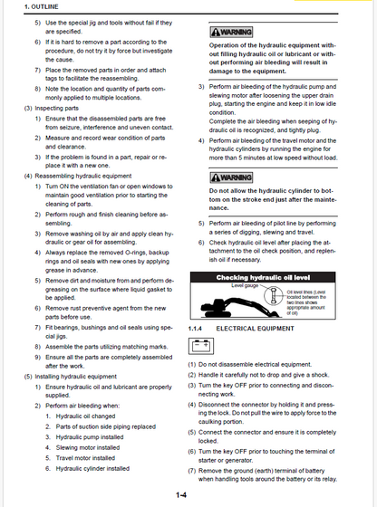 New Holland E70SR Crawler Excavator Pdf Repair Service Manual