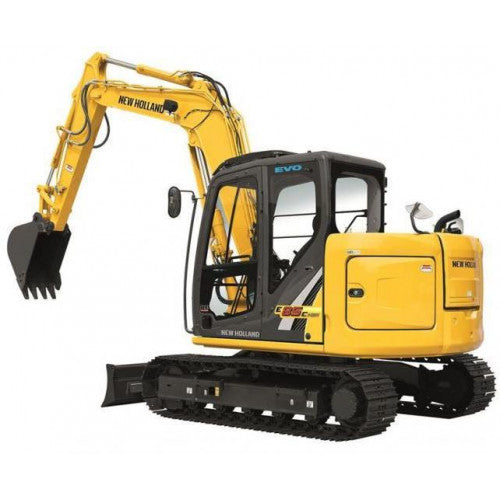 New Holland E85CMSR Midi Excavator Pdf Repair Service Manual (p. Nb. 47516729a)