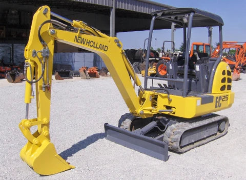 New Holland EC15, EC25, EC35, EC45 Mini Crawler Excavator Pdf Repair Service Manual (p. Nb. 8661172601) 2