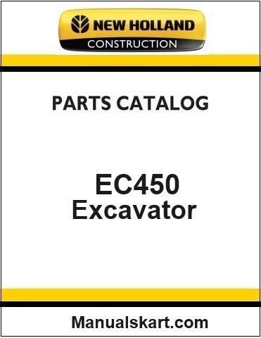 New Holland EC450 Crawler Excavator Pdf Parts Catalog Manual Download