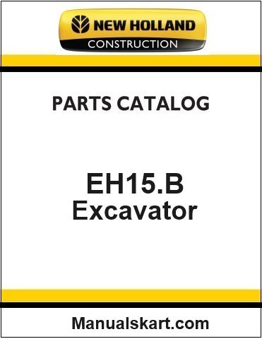 New Holland EH15.B Mini Crawler Excavator Pdf Parts Manual