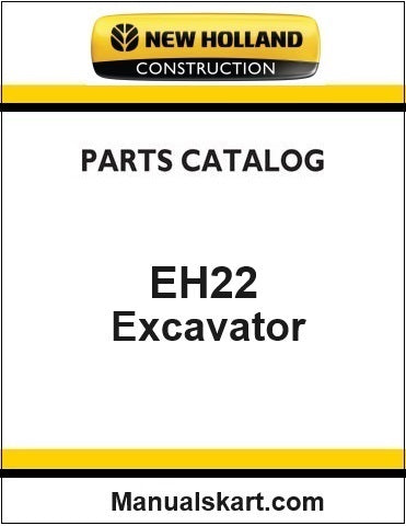 New Holland EH22 Mini Crawler Excavator Pdf Parts Manual