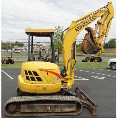 New Holland EH35 Compact Hydraulic Excavator Pdf Repair Service Manual (p. Nb. 6-75740na) 2