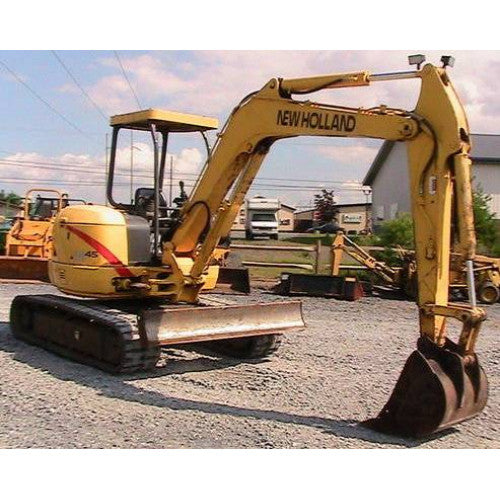 New Holland EH45 Compact Hydraulic Excavator Pdf Repair Service Manual Na (p. Nb. 6-75750na) 2