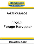 New Holland FP230 Forage Harvester Pdf Parts Catalog Manual Download