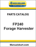 New Holland FP240 Forage Harvester Pdf Parts Catalog Manual Download