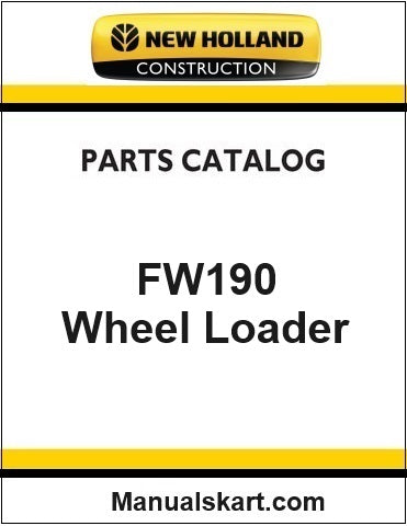 New Holland FW190 Wheel Loader Pdf Parts Catalog Manual Download