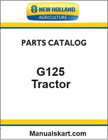 New Holland G125 Versatile 4WD Tractor Pdf Parts Catalog Manual