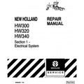 New Holland HW300, HW320, HW340 Speedrower Self-propelled Windrower Pdf Repair Service Manual (p. Nb. 86589299)