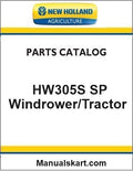 New Holland HW305S SP Windrower/Tractor Pdf Parts Catalog Manual
