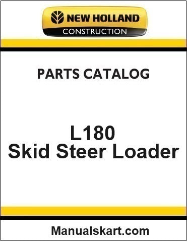 New Holland L180 Skid Steer Loader Pdf Parts Catalog Manual Download